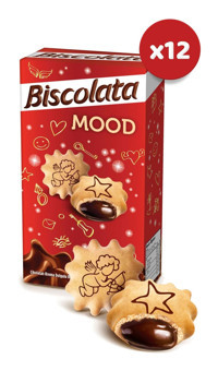 Biscolata Mood Çikolatalı Bisküvi 12x40 gr