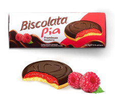Biscolata Pia Frambuazlı Bisküvi 12x100 gr