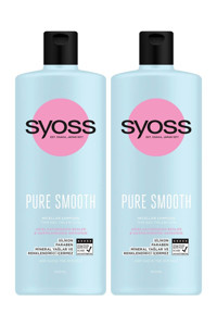 Syoss Pure Smooth Micellar Besleyici Arındırıcı Şampuanı 2x500 ml