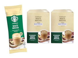 Starbucks Premium Beyaz Çikolata-Sütlü 20x24 gr Mocha Hazır Kahve