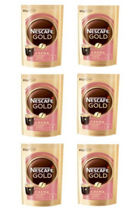 Nescafe Gold Crema Sade 6x80 gr Hazır Kahve