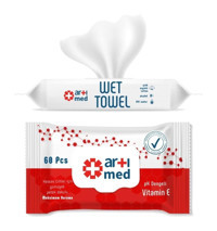 Artımed Hassas Ciltler 60 Yaprak 60'lı Paket Islak Mendil