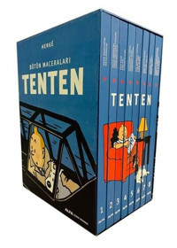 Tenten Serisi Seti - 8 Kitap Takım Herge Alfa Yayıncılık Herge Alfa Yayıncılık