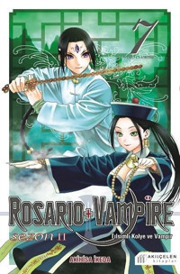 Rosario and Vampire Sezon 2 - Cilt 7 Tılsımlı Kolye ve Vampir Akihisa İkeda Akılçelen Kitaplar Akihisa İkeda Akılçelen Kitaplar
