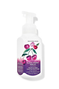 Bath & Body Works Black Cherry Merlot Nemlendiricili Parabensiz Organik Köpük Sıvı Sabun 259 ml Tekli