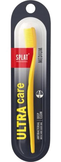 Splat Ultra Care Orta Manuel Diş Fırçası Sarı
