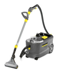 Karcher Puzzi 10/1 Dikey Yatay Vakumlu Koltuk Yıkamalı Halı Kurutma Makinesi Gri