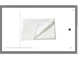 Ikea Sıvı Geçirmez Lastikli 70x100 cm Tek Kişilik Alez