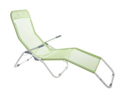 Andoutdoor Tumbona Metal Katlanır Şezlong Yeşil
