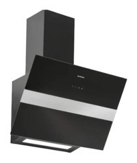 Silverline 630 m3/h 60 cm Duvar Tipi Davlumbaz Siyah