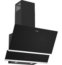 Tommatech TDE6001BG 150 W 500 m3/h 60 cm Cam Bacalı Duvar Tipi Davlumbaz Beyaz
