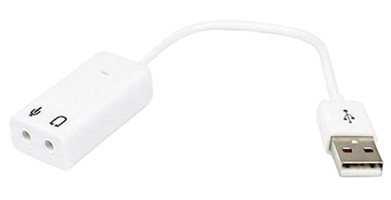Hytech HY-U715 USB Çift Girişli 7.1 Harici Ses Kartı