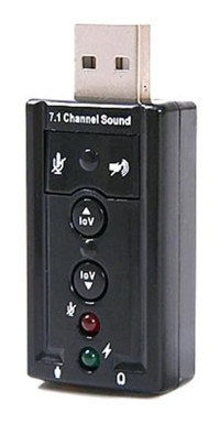 Powermaster PM-18063 USB Çift Girişli Harici Ses Kartı