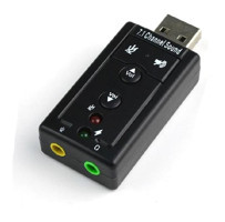 Dark DK-AC-USC71 USB Çift Girişli 7.1 Harici Ses Kartı