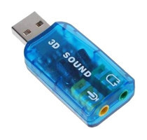 Hadron HD4045 USB 16 Bit Çift Girişli 5.1 Harici Ses Kartı