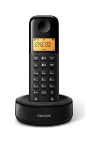 Philips D1601B 1 Ahize Ekranlı Kablosuz Telsiz Telefon