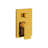 Fause KAB102 2G Pirinç Aç Kapa Ankastre Banyo Bataryası Gold