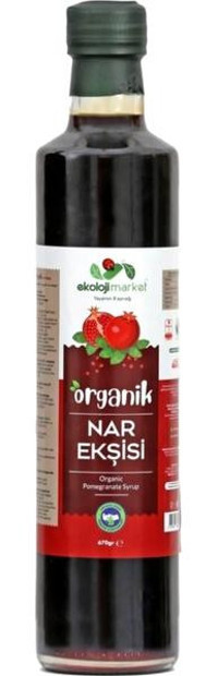 Ekoloji Market Organik Nar Ekşisi 340 gr