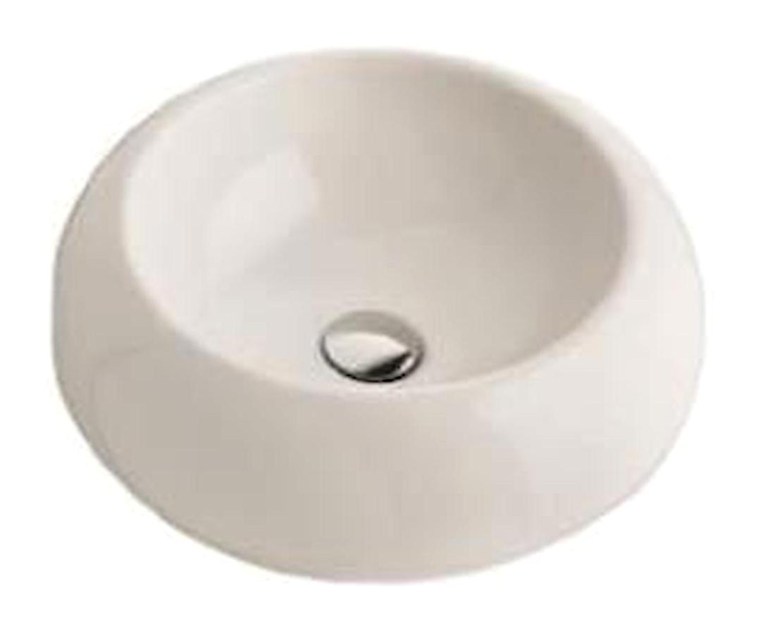 Seramiksan Aqua Tekli 47 cm Seramik Çanak Lavabo Beyaz