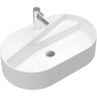Seramiksan Livello Tekli 65 cm Seramik Yuvarlak Lavabo Beyaz