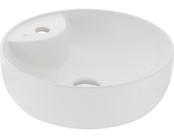 Seramiksan Sole Tekli 42 cm Seramik Yuvarlak Lavabo Beyaz