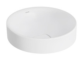 Vitra Metropole 7532b0011398 Tekli 40 cm Seramik Yuvarlak Lavabo Beyaz