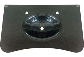 Oscar Tekli 100 cm Cam Oval Lavabo Siyah