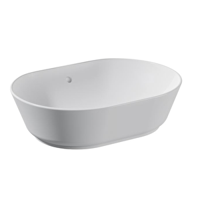 Vitra Geo 7427b0030012 Tekli 55 cm Seramik Dikdörtgen Lavabo Beyaz