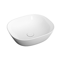 Vitra Plural 7810b4030016 Tekli 45 cm Seramik Kare Lavabo Beyaz