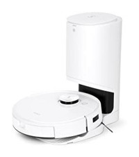 Ecovacs Deebot T9 Plus Haritalı Çöp İstasyonlu Moplu Çift Fırçalı 3000 Pa Beyaz Robot Süpürge