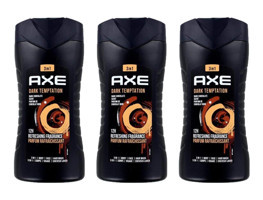 Axe Dark Temptation 3in1 Çikolata Nemlendirici Duş Jeli 3x250 ml
