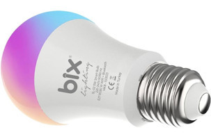 Bix SL-02 Aura 11 W Akıllı Renkli Rgb Kumandalı Şarjlı E27 Armut Led Ampul