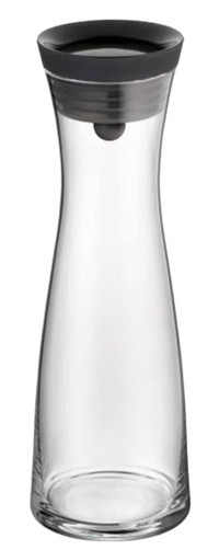Wmf Cam 1 lt Siyah Metal Kapaklı Sürahi