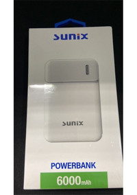 Sunix PB-21 6000 mAh Powerbank Beyaz
