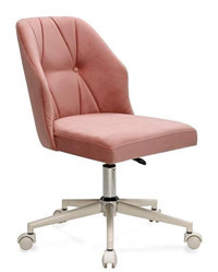 Meltem Elegance Dönerli Pembe Çalışma Sandalyesi