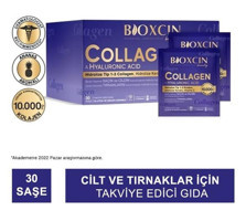 Bioxcin Collagen Hyaluronic Acid Aromasız Yetişkin Vitamin 30 Şase