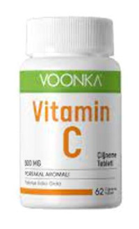 Voonka Vitamin C Portakallı Yetişkin Vitamin 62 Tablet