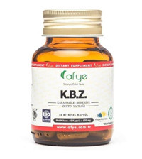 Afye K.B.Z Karahalile - Biberiye - Zeytinyaprağı Yetişkin Vitamin 60 Kapsül