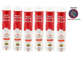 Sunlife Multivitamin Mineral Efervesan Meyveli Yetişkin Vitamin 6x20 Tablet