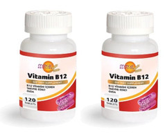 Meka Nutrition Vitamin B12 Aromasız Yetişkin Vitamin 2x120 Tablet