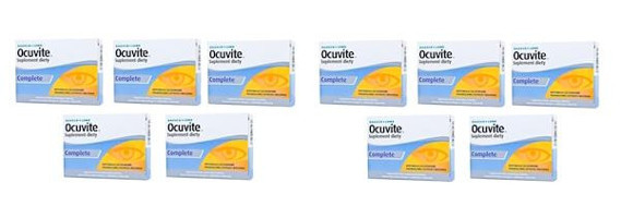 Ocuvite Complete Aromasız Yetişkin Vitamin 10x60 Kapsül