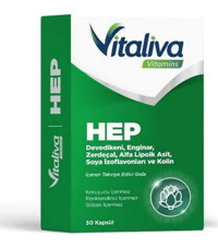 Vitaliva Vitamins Hep Aromasız Yetişkin Vitamin 30 Kapsül