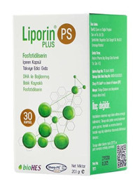 Biohes Liporin Ps Plus Aromasız Yetişkin Vitamin 30 Kapsül