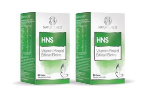 Naturalnest Hns Aromasız Yetişkin Vitamin 2x60 Tablet