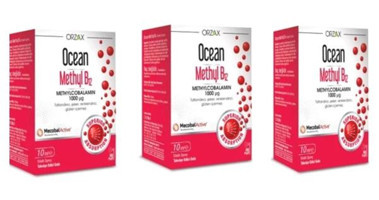 Ocean Methyl B15 Aromasız Yetişkin Vitamin 3x10 ml