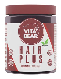 Vita Bear Hair Plus Vişne Yetişkin Vitamin 60 grummies