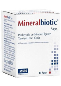 Mineral Biotic Şaşe Aromasız Yetişkin Vitamin 10 Şase