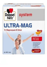 Doppelherz Ultra-Mag Portakal - Nar Yetişkin Vitamin 40 Şase
