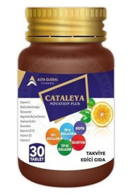Cataleya Novation Aromasız Yetişkin Vitamin 30 Tablet