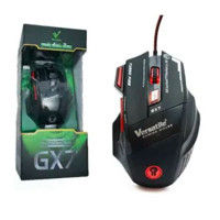 Versatile GX7 RGB Makrolu Kablolu Siyah Optik Gaming Mouse